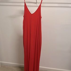 Lovestitch maxi coral dress